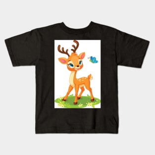 deer kids childrens day Kids T-Shirt